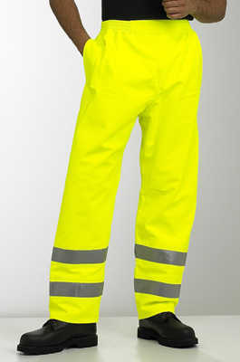 Hi-Vis Overpants Yellow Small