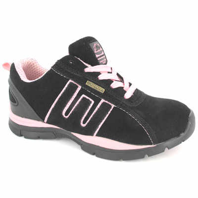 Groundwork Trainer Safety Toe Black and Pink 3