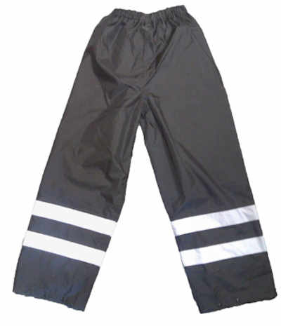 Hi-Vis Overpants Black Small