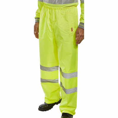 Hi-Vis Overpants Yellow Large