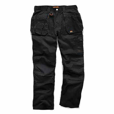 Scruffs Worker Plus Trouser Black 28R