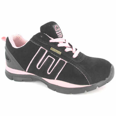 Groundwork Trainer Safety Toe Black and Pink 4