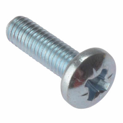 Forgefix Machine Screw Pozi Pan Head Zinc Plated M5 x 30mm 6