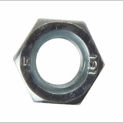 Forgefix Hexagon Nut M10 Zinc Plated 50 per pack