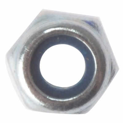 Forgefix Hexagon Locking Nut with Nylon Insert ZP M10 6 per