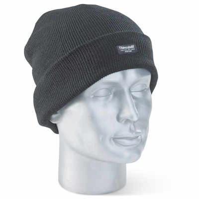 Thinsulate Beanie Hat Black