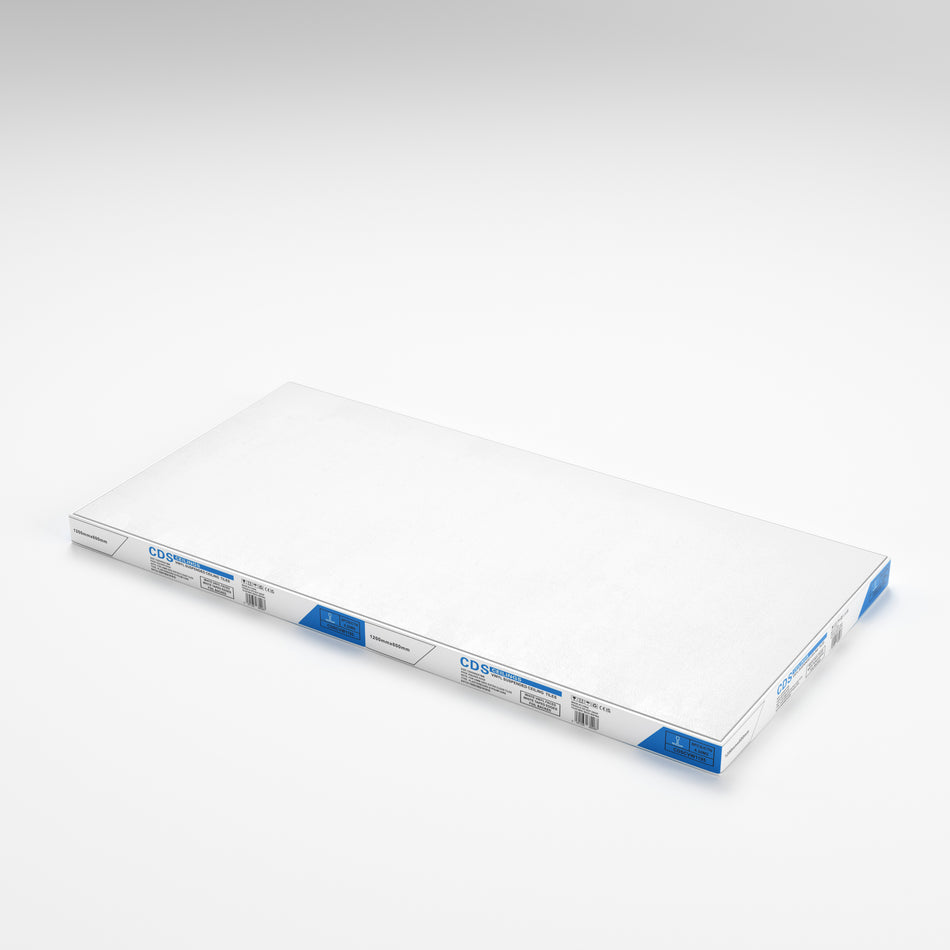 White Vinyl 1195x595mm ( 1200 X 600 )  Square Edge Tiles 6 per box