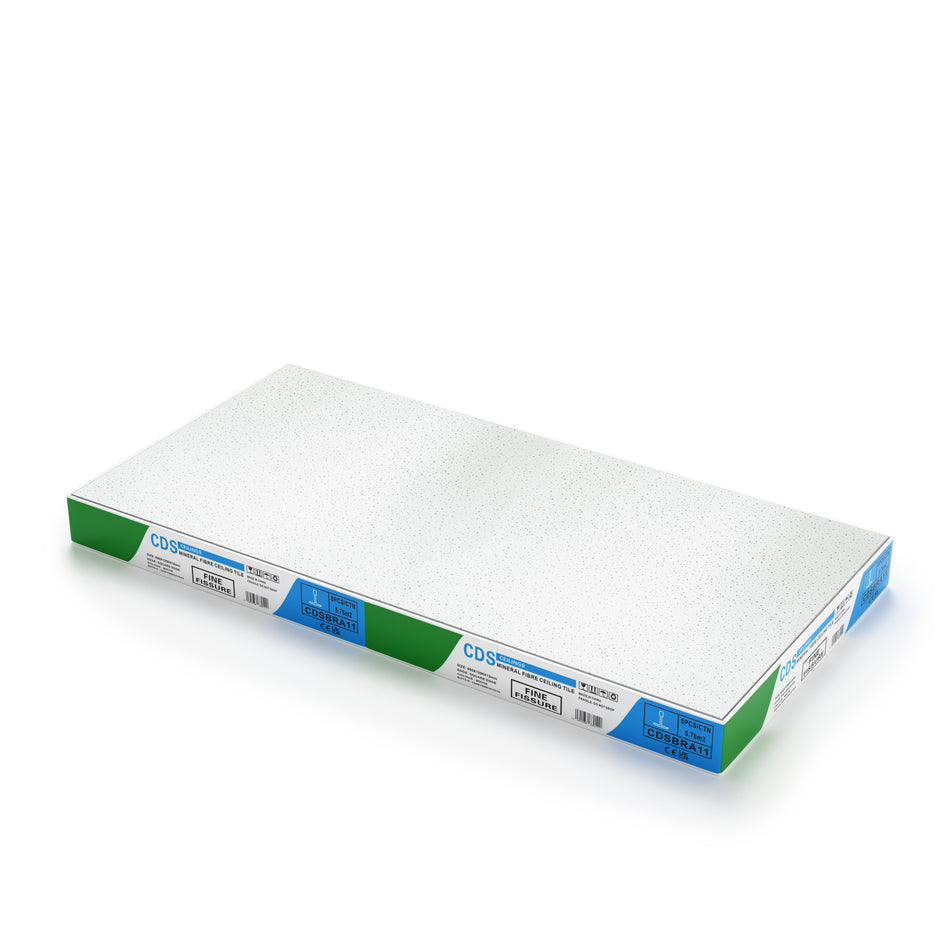 CDS Fine fissure none directional pattern suspended ceiling tile 1195 X 595 ( 1200 X 600 )