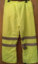 Hi-Vis Padded Overpants Yellow Medium