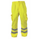 Hi-Vis Polycotton Trousers Yellow 40R