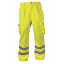 Hi-Vis Polycotton Trousers Yellow 36R