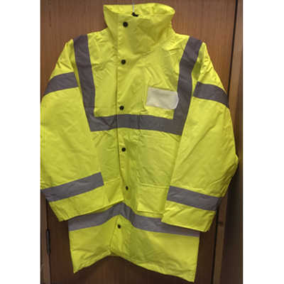 Hi-Vis Foul Weather Unpadded ID Jacket Yellow Small