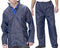 B-Dri Weatherproof Suit Jacket and Trousers Navy 3XL