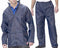 B-Dri Weatherproof Suit Jacket and Trousers Navy 5XL