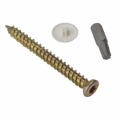 Forgefix Self Tapping Concrete Frame Screw Torx ZYP 7.5 x 82