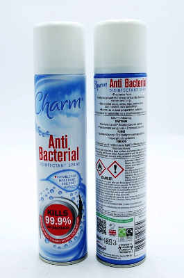 Charm Anti Bacterial Disinfectant Spray 300ml