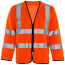 Executive ID Hi-Vis Vest Long Sleeve Zipped Orange 2XL