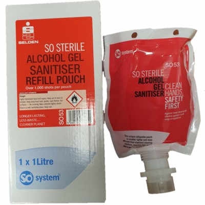 So Sterile Alcohol Sanitizer 1 Litre