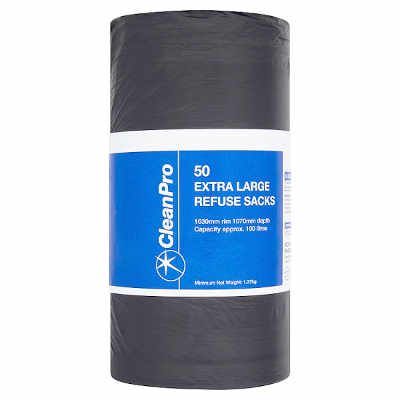 CP large refuse bags (for black large bins) 50 per roll
